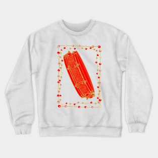 Christmas Snare Drum Crewneck Sweatshirt